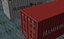 3d teu shipping container