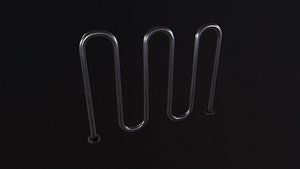 3D Wave bicycle racks