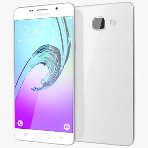 3d realistic samsung galaxy a5 model