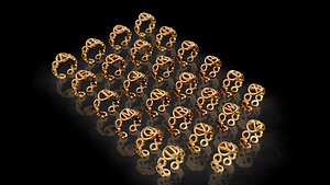 all letter ring pack