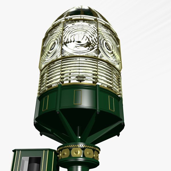 Innerhalb Einer Großen Leuchtturm Fresnellinse Stockfoto - Bild von  technologie, ausrüstung: 128259716