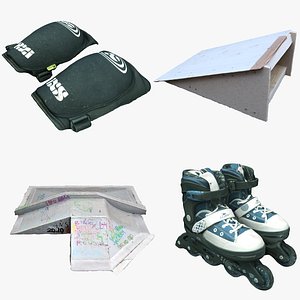 Skate Collection 02 3D model