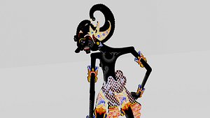 3D Collection 10 Wayang kulit Pandawa