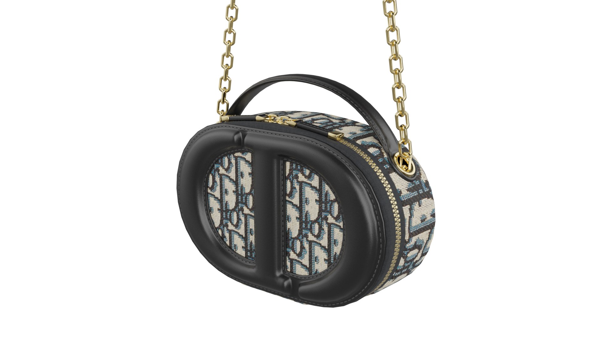 DIOR Signature Oval Camera Bag 3D Model TurboSquid 2115519