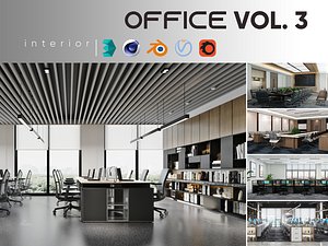 Office Interior Vol 3 3D model