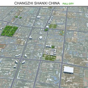 Changzhi Shanxi China 3D model