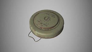 Land Mine 3D model