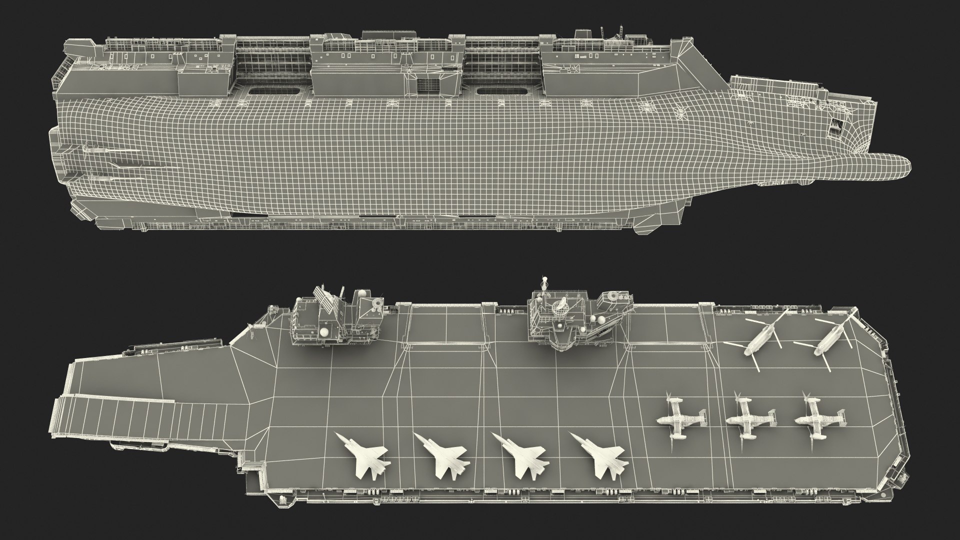 HMS Queen Elizabeth with Military Equipment 3D model https://p.turbosquid.com/ts-thumb/BT/Ny4v1R/IL/hms_queen_elizabeth_with_military_equipment_058/jpg/1737967754/1920x1080/fit_q87/ccdc493fb543a53c360c95bc0769d754b719c24f/hms_queen_elizabeth_with_military_equipment_058.jpg