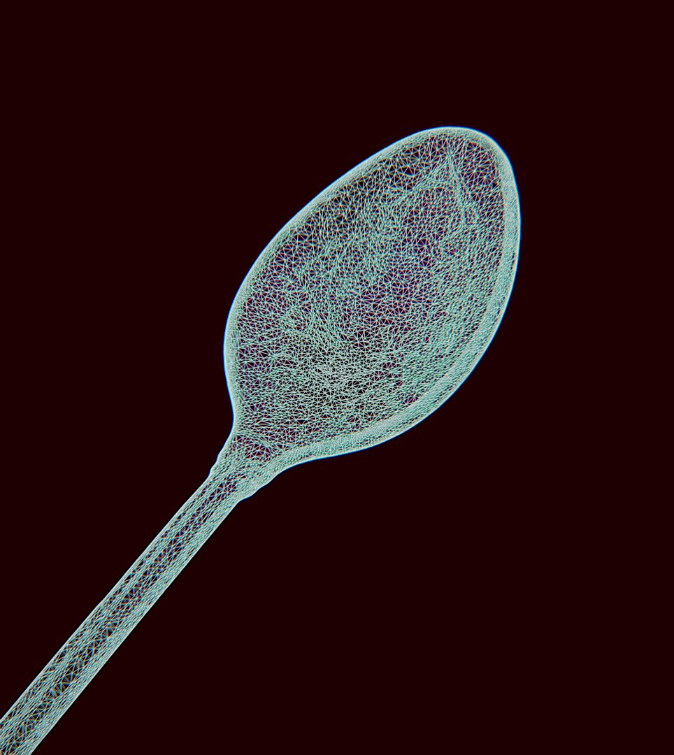 Scanned Collectible Spoon Obj