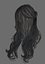 Long hairstyle polygonal 5 species