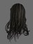 Long hairstyle polygonal 5 species