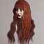 Long hairstyle polygonal 5 species