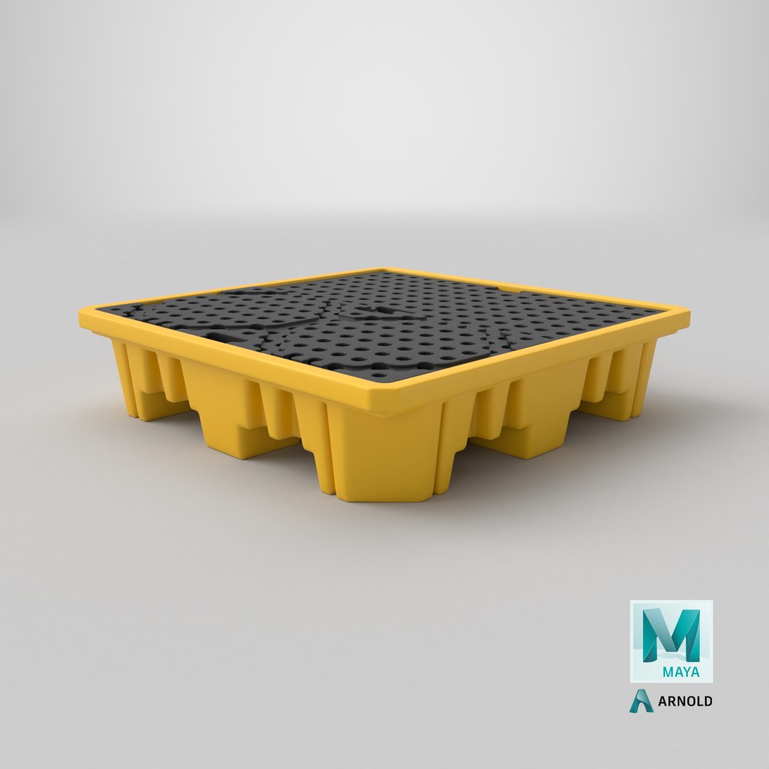 Spill Pallet 3D model https://p.turbosquid.com/ts-thumb/BT/V3welQ/Vv/stemcell_maya_arnold_render/png/1714803069/1920x1080/fit_q87/1578a2791641540ca9bef7e035ebcf816f2d5b40/stemcell_maya_arnold_render.jpg