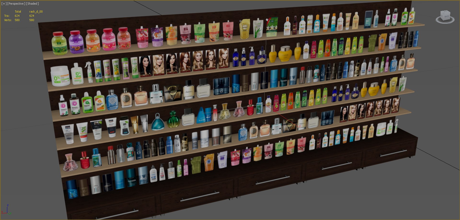 3d Shop Ready Games Model