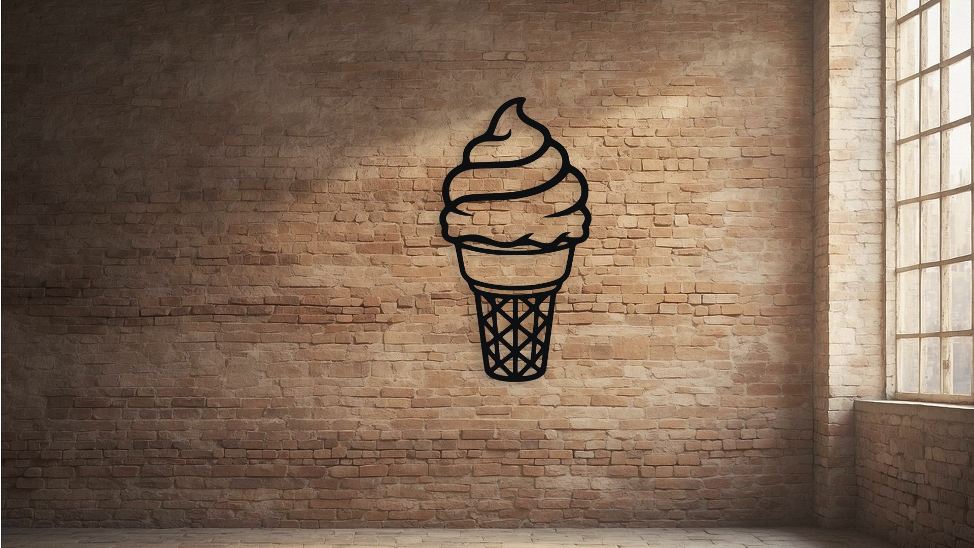3D Ice Cream Cone Wall Decor Art https://p.turbosquid.com/ts-thumb/BT/aPDjiu/GH/mockup_03/jpg/1759961419/1920x1080/fit_q87/6c4479793795cd04e8c234412c60d58a798c9a44/mockup_03.jpg