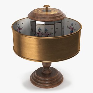 3D Praxinoscope Optical Animation Toy model