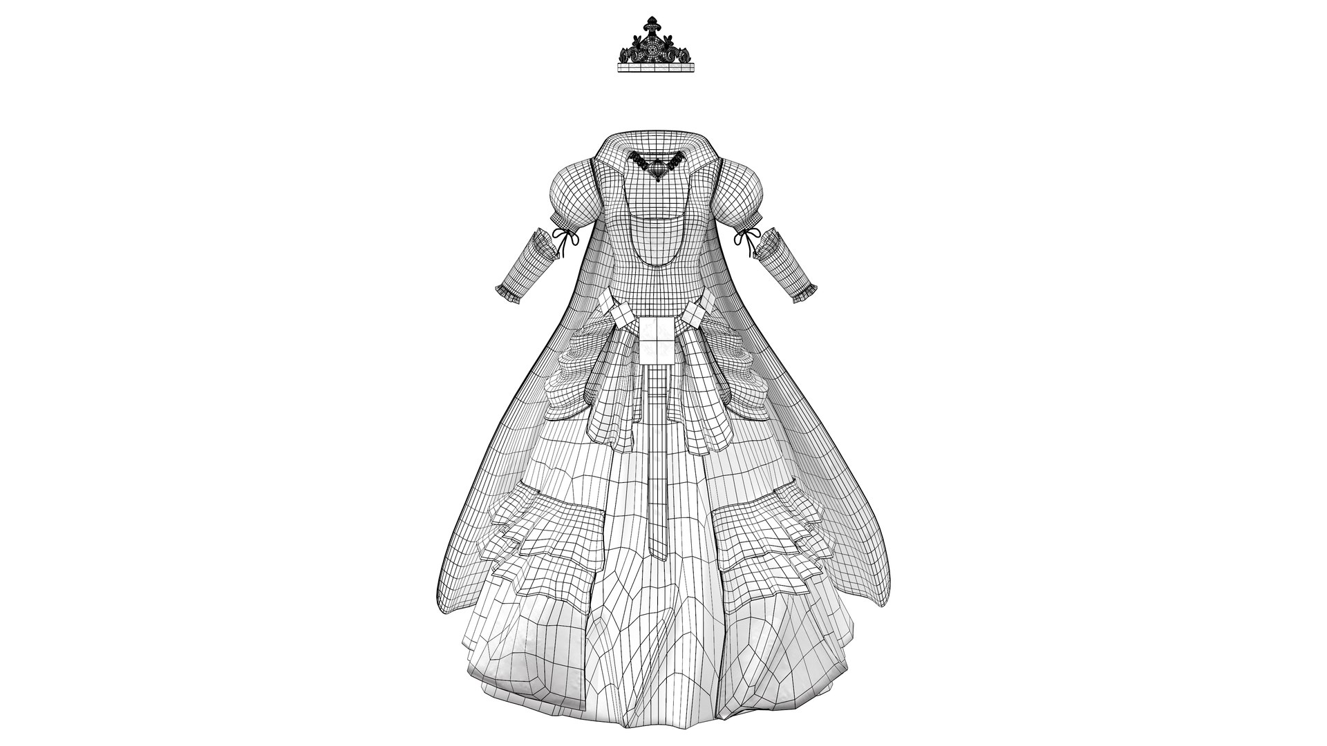 3D model Full Medieval Queen Royal Quin Outfit https://p.turbosquid.com/ts-thumb/BT/ertJj6/sa/preview6/png/1667121505/1920x1080/fit_q87/8d0503389ff4fcb7537739b2dab5f7ddd26784fc/preview6.jpg