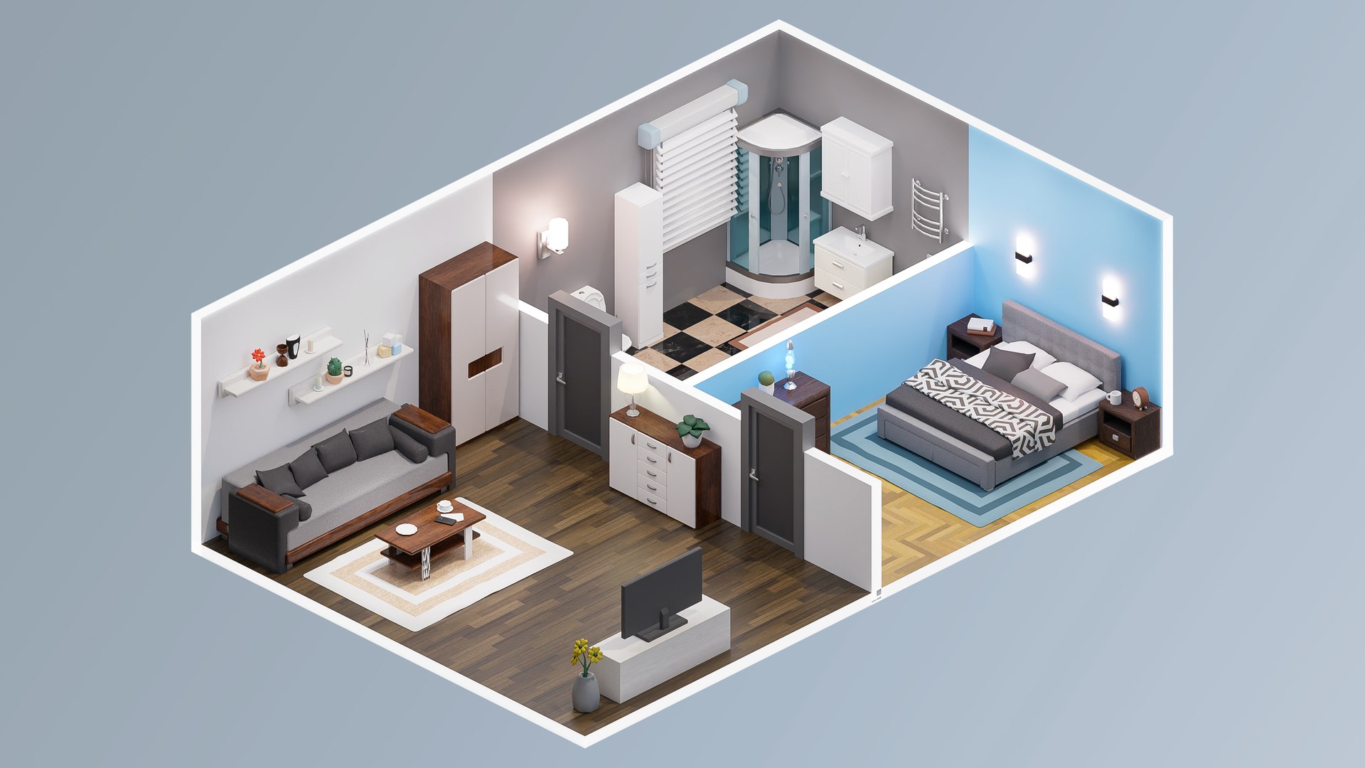 Room 31 3D Model - TurboSquid 2149132