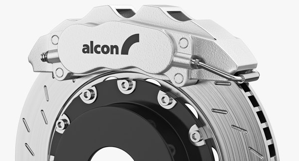 3D модель Тормоза Alcon - TurboSquid 1149390