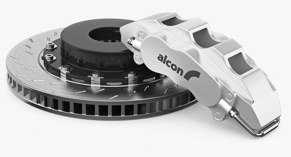 3D модель Тормоза Alcon - TurboSquid 1149390
