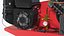 Red Diesel Piston Air Compressor