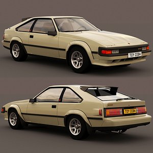 toyota celica 1984 3D model