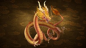 3D dragon