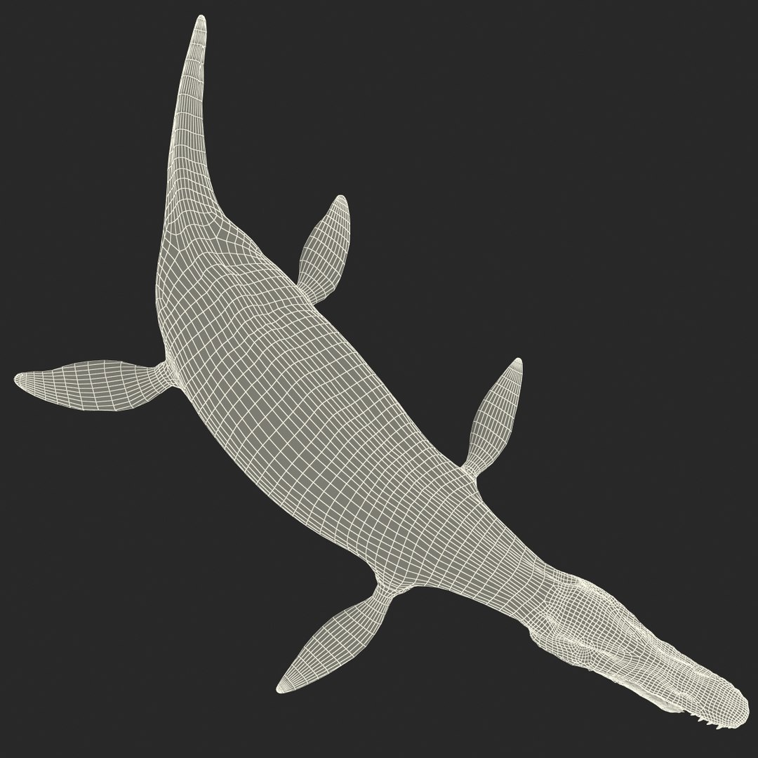 3ds Kronosaurus Pose 1
