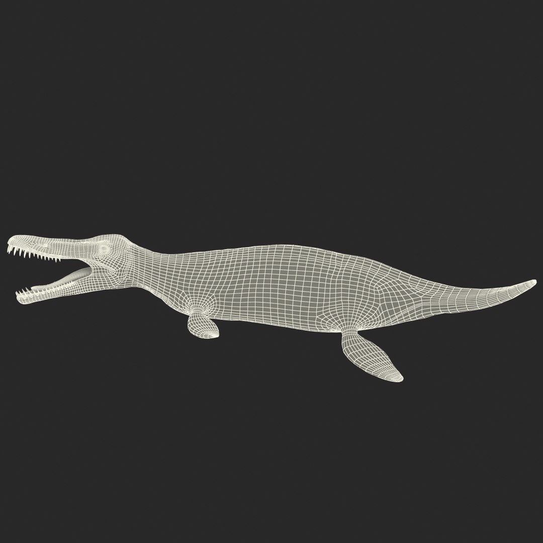 3ds Kronosaurus Pose 1