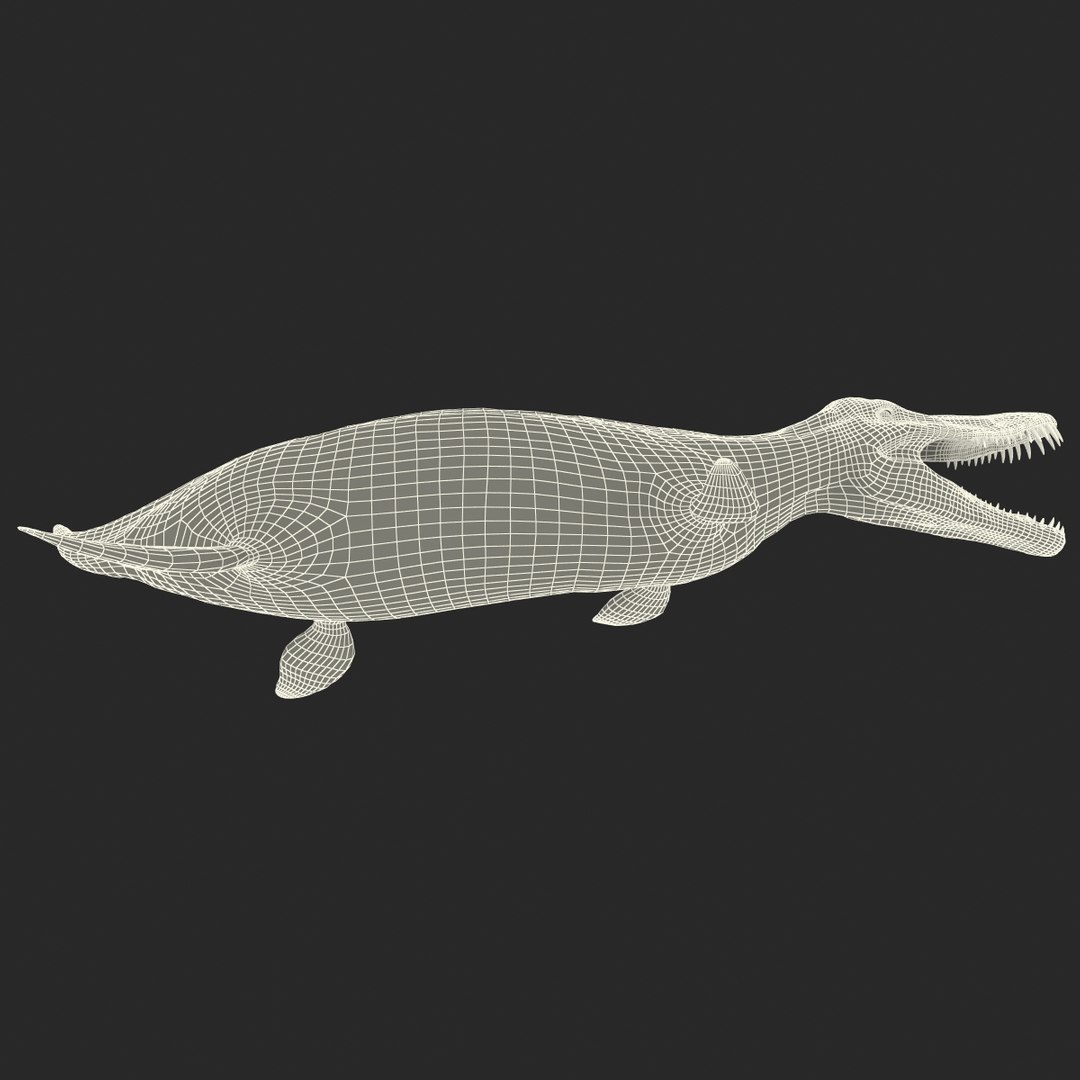3ds Kronosaurus Pose 1