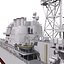 Ticonderoga Classe Cruiser Anzio CG-68 modelo 3D
