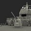 Ticonderoga Classe Cruiser Anzio CG-68 modelo 3D