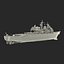 Ticonderoga Classe Cruiser Anzio CG-68 modelo 3D