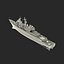 Ticonderoga Classe Cruiser Anzio CG-68 modelo 3D
