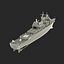 Ticonderoga Classe Cruiser Anzio CG-68 modelo 3D