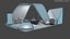 Sci-Fi Futuristic Exhibition Stands 3D model