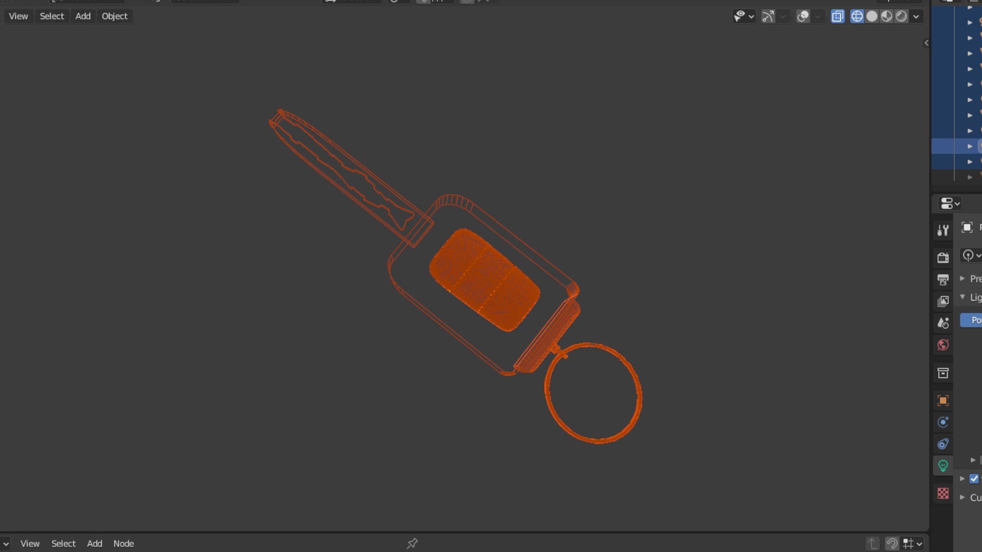 3D Car Key - TurboSquid 1816525