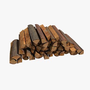 3ds firewood pile
