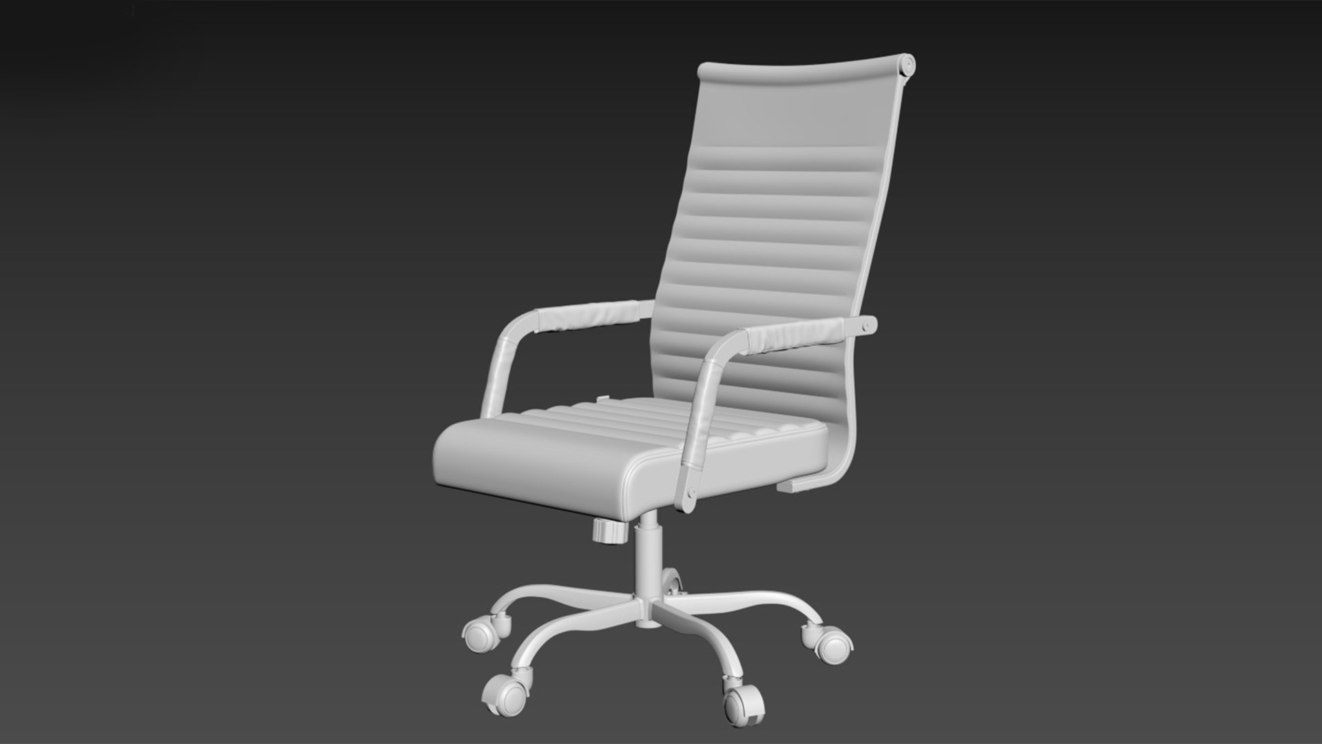 3D Office Chair Model TurboSquid 2115275