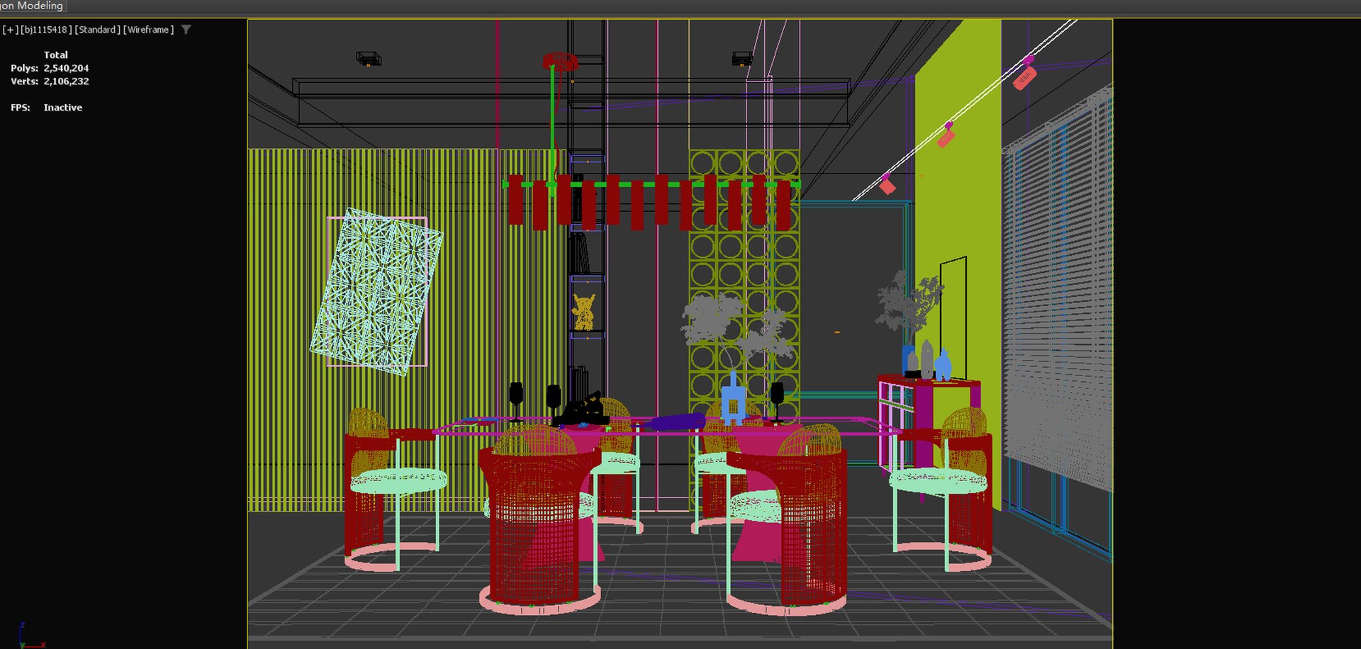 Modern Restaurant model - TurboSquid 2056066