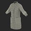 Vestido de Cirurgião Feminino 5 Modelo 3D