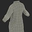 Vestido de Cirurgião Feminino 5 Modelo 3D