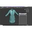 Vestido de Cirurgião Feminino 5 Modelo 3D