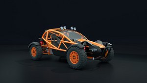 3D Ariel Nomad Buggy Car 3D model