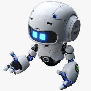 Cute Robot H-78 3D