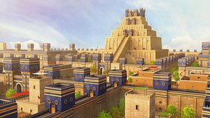 Etemenanki Ziggurat Babylon Environment