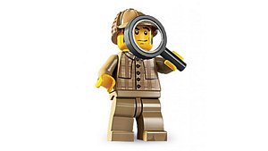 Lego Detective - Rigged Minifigure - 8805-11
