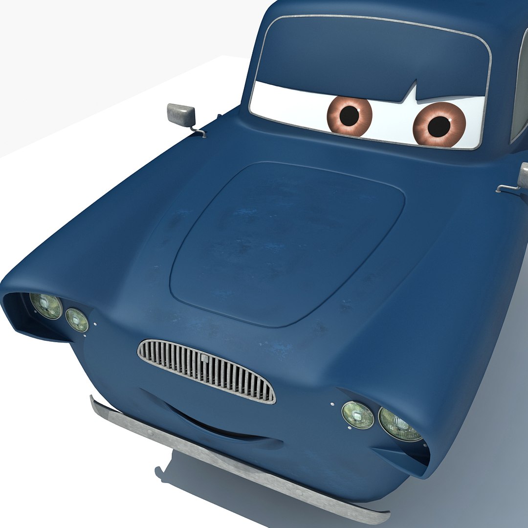 Tomber Characters Cars 2 3d Model