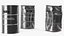 Ethanol Metal Barrels Set