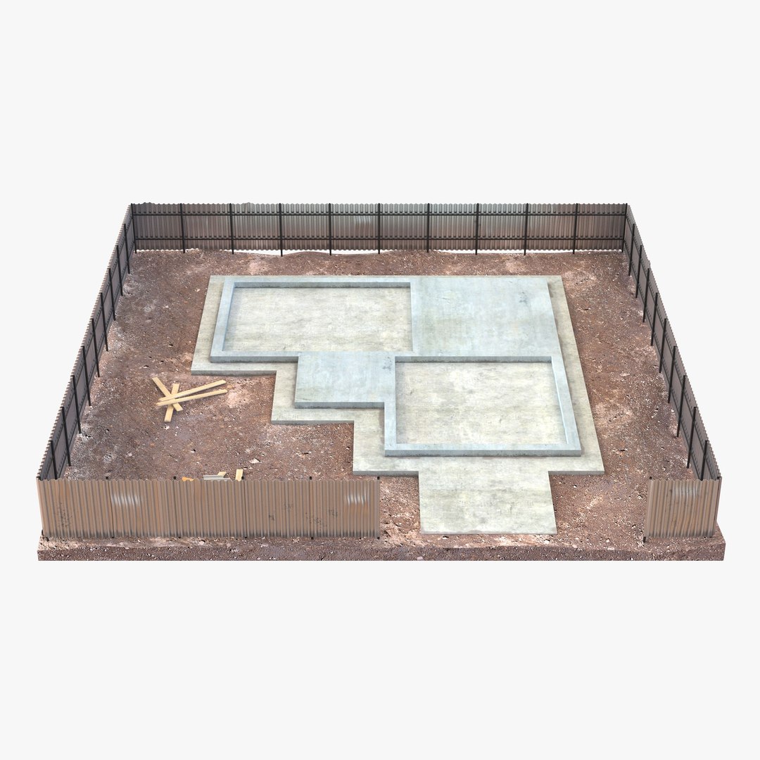 Construction Site 3 3D model preview